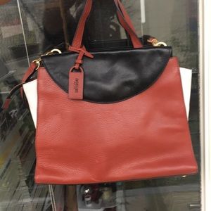 Kate Spade Saturday - Tricolor Leather Satchel